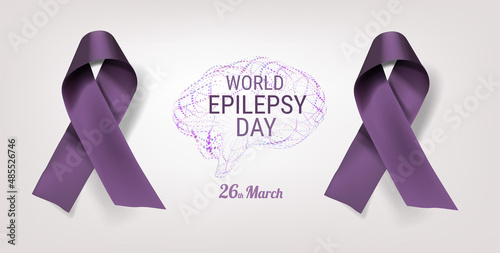 Purple day for Awareness to World Epilepsy Day on the 26th of March.