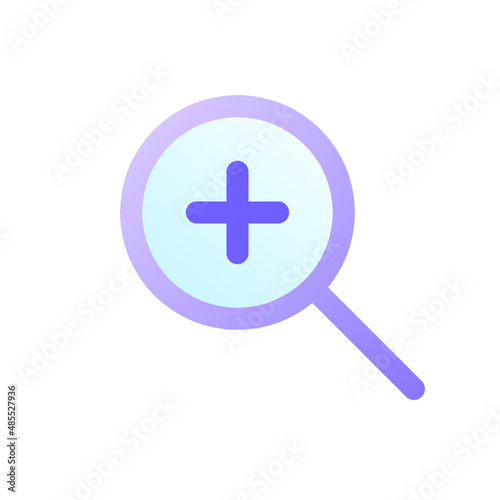 Zoom In Icon Vector