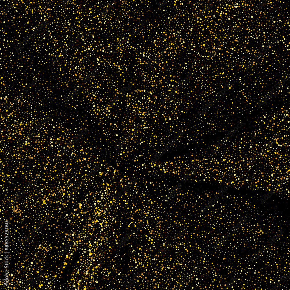 Abstract gold dust particle background, beautiful element for brochure template, poster