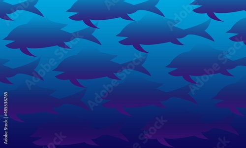 fish ,background, design,abstract,decoratif,blue color,dinamis,futuristic,wallper,suitable for all media..