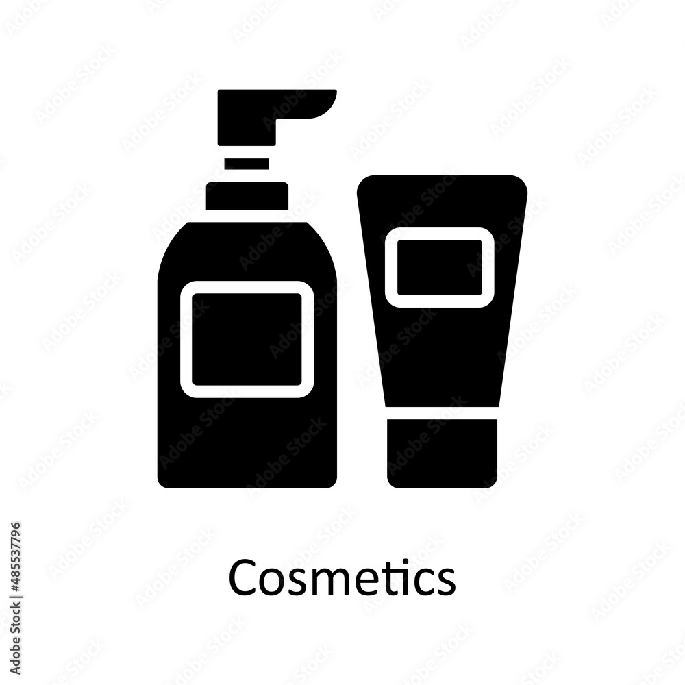 Cosmetics vector Solid Icon Design illustration. Home Improvements Symbol on White background EPS 10 File Cosmetics vector Solid Icon Design illustration. Home Improvements Symbol on White background EPS 10 File