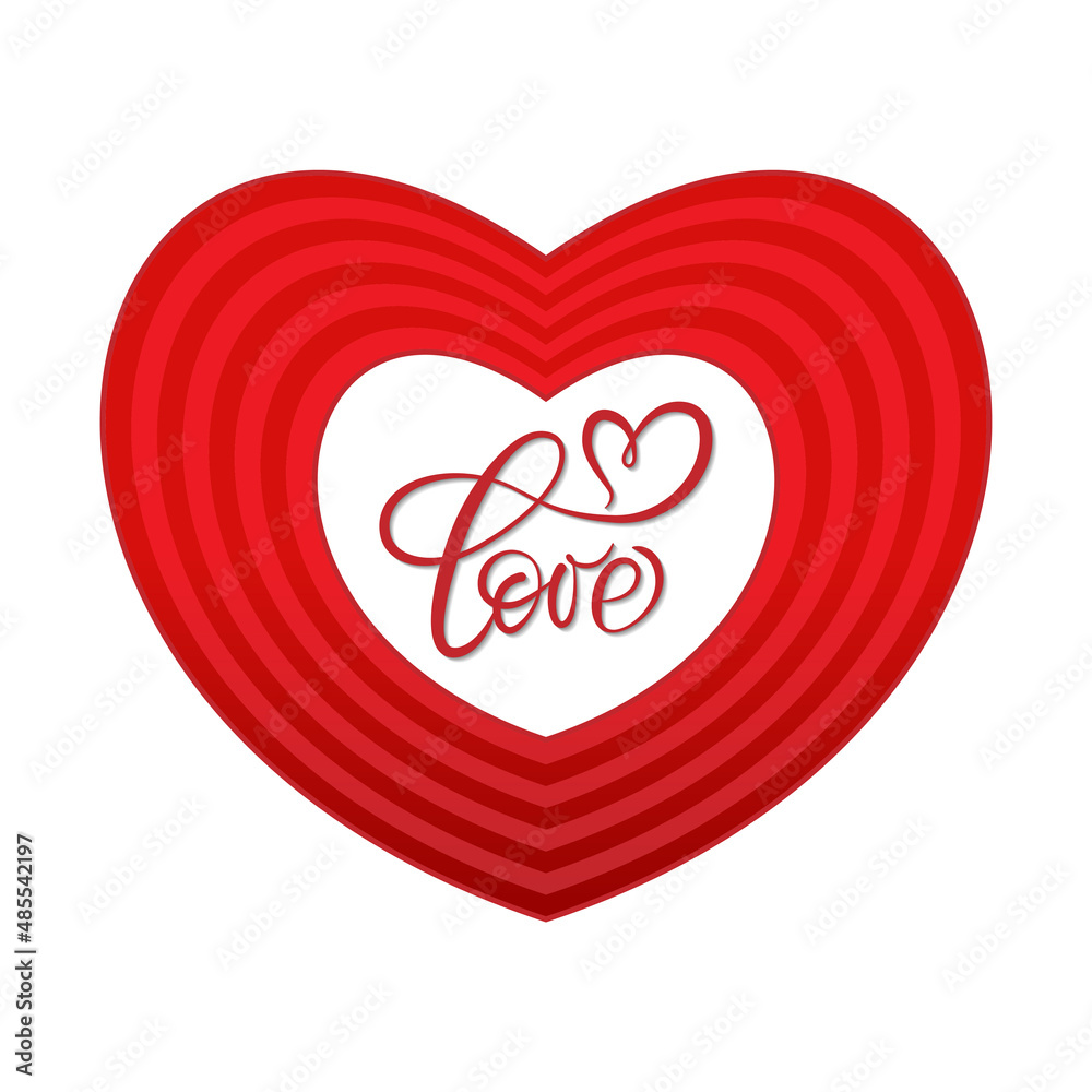 Red heart shapes vector illustration. Design elements for Valentine's day, love, or romance. Flat heart collection, herz sammlung Red heart shapes vector illustration. Design elements for Valentine's day, love, or romance. Flat heart collection, herz sammlung