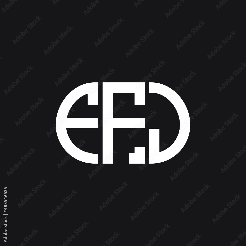 FFJ letter logo design on black background. FFJ creative initials letter logo concept. FFJ letter design. FFJ letter logo design on black background. FFJ creative initials letter logo concept. FFJ letter design.