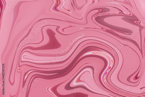 Liquid abstract wallpaper in pink tones. Fluid template.