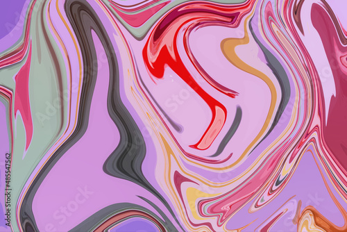 Liquid abstract wallpaper in pastel tones. Fluid template.