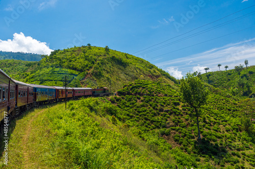 The view of railway, Sri Lanka