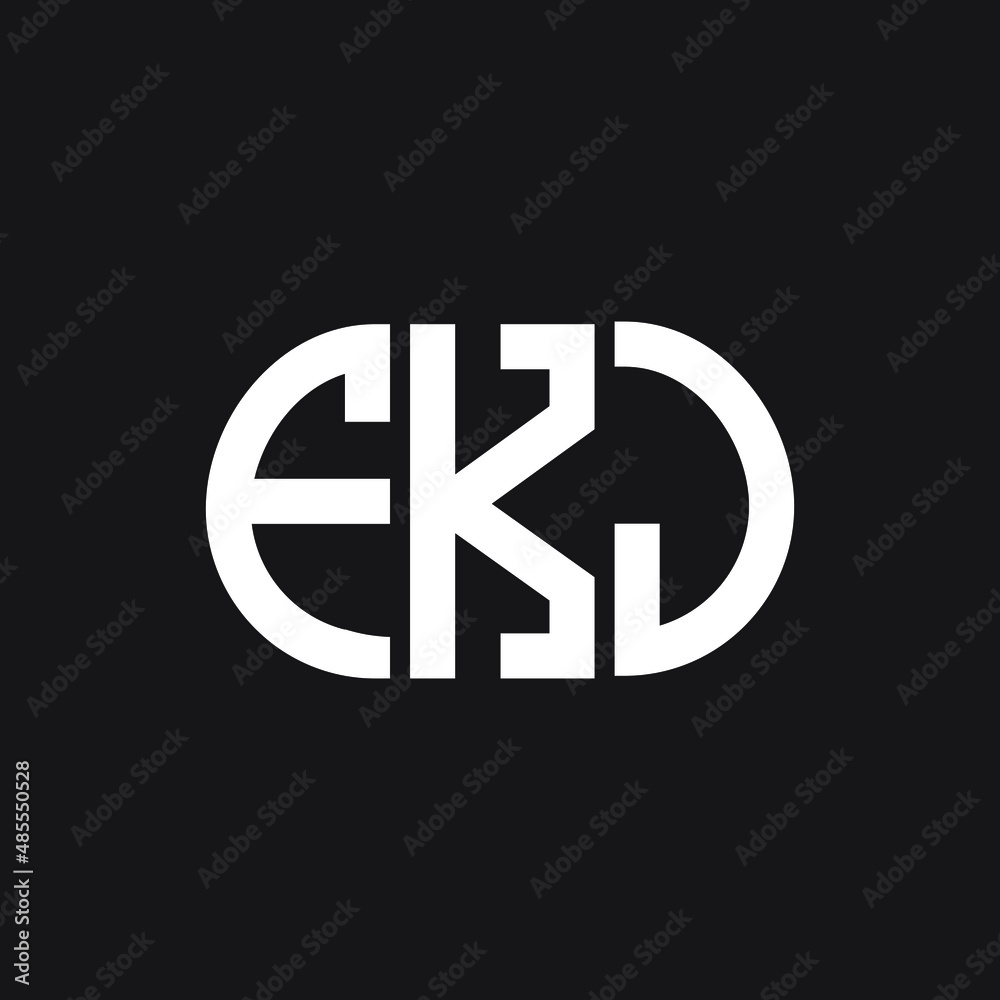 FKJ letter logo design on black background. FKJ creative initials letter logo concept. FKJ letter design. FKJ letter logo design on black background. FKJ creative initials letter logo concept. FKJ letter design.