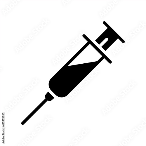 syringe icon vector design template