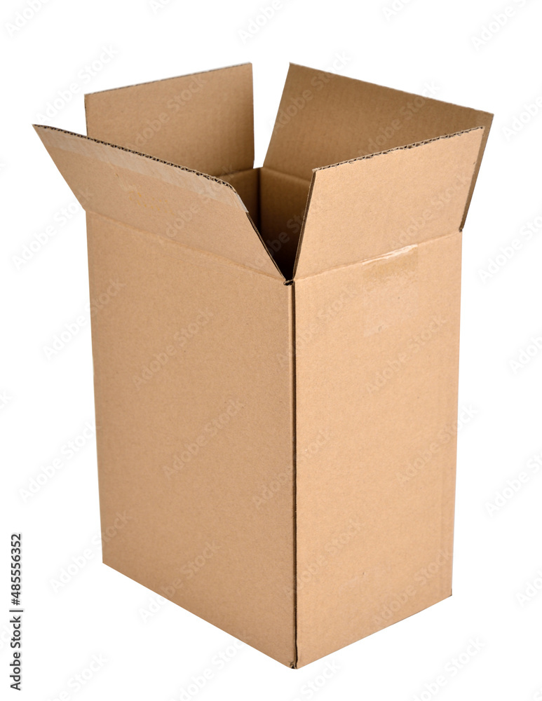 © youm - opened cardboard box isolated on white © youm - opened cardboard box isolated on white