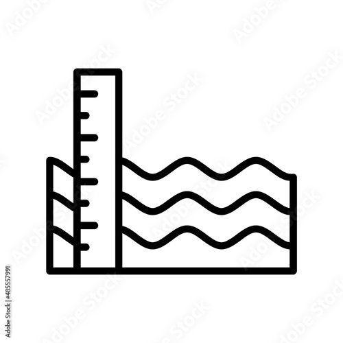 Sea level Icon