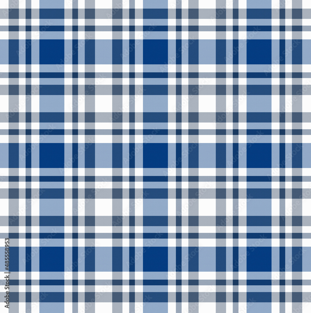 Plaid pattern. Flannel fabric texture. Checkered background. Texture from plaid, tablecloths, shirts, clothes, dresses, bedding blankets and other textile