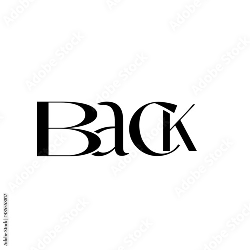 back