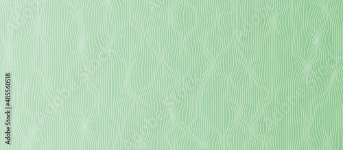background with abstract green colored vector wave lines pattern 