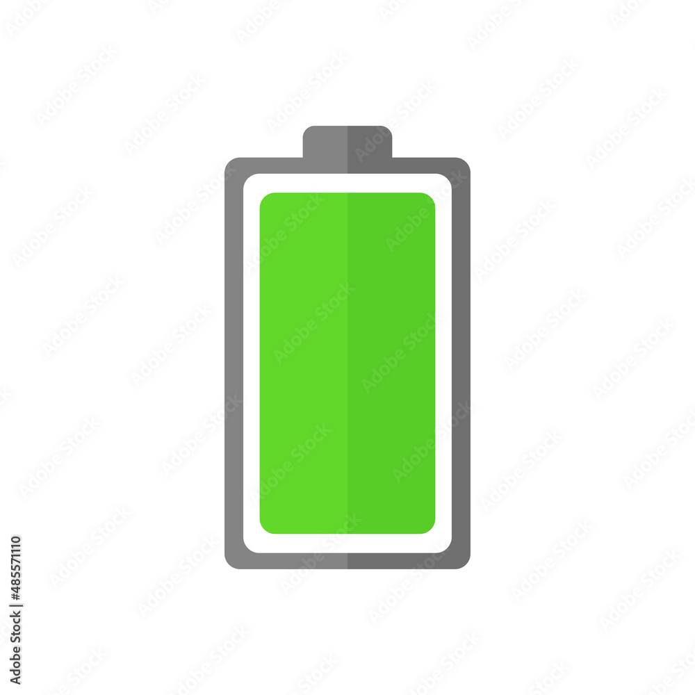 Battery flat icon Battery flat icon