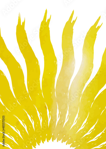sun rays textured vector background
