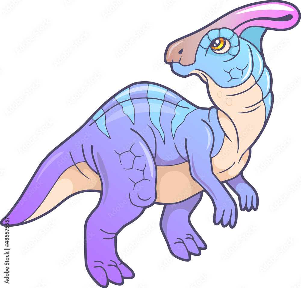 cartoon cute prehistoric dinosaur, funny illustration cartoon cute prehistoric dinosaur, funny illustration