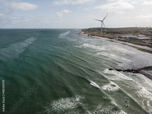 Luftaufnahme Dänemark Fischfabrik Hanstholm