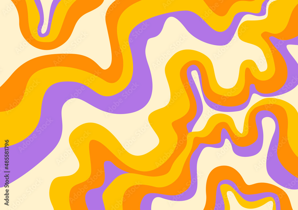 Wavy retro groovy 70s 90s background texture. Wavy retro groovy 70s 90s background texture.