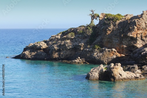 Plakat Kreta wybrzeże