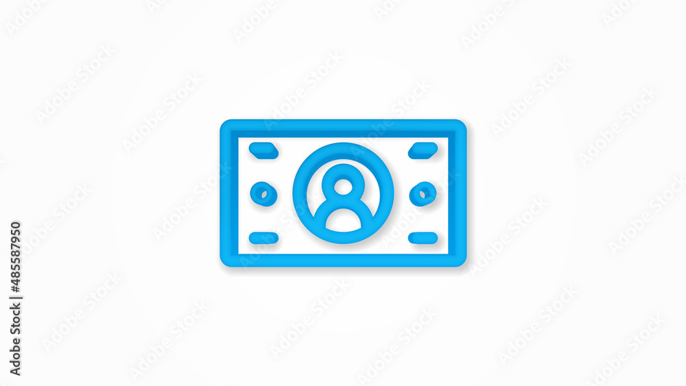 banking, money bundle, dollar banknotes realistic icon. 3d vector illustration. Isolated line color pictogram. Transparent shadows banking, money bundle, dollar banknotes realistic icon. 3d vector illustration. Isolated line color pictogram. Transparent shadows