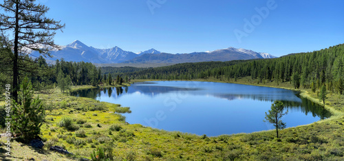 Fototapeta Naklejka Na Ścianę i Meble -  Beautiful landscape in the Altai mountains, Russia
