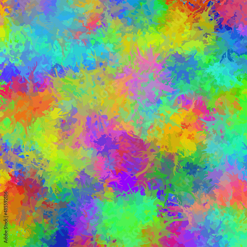 Abstract background with colorful splash painting texture. Colorful tie dye background © Galih Prihatama