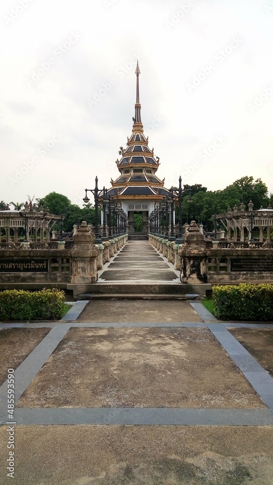 Fototapeta premium the temple in bangkok thailand.