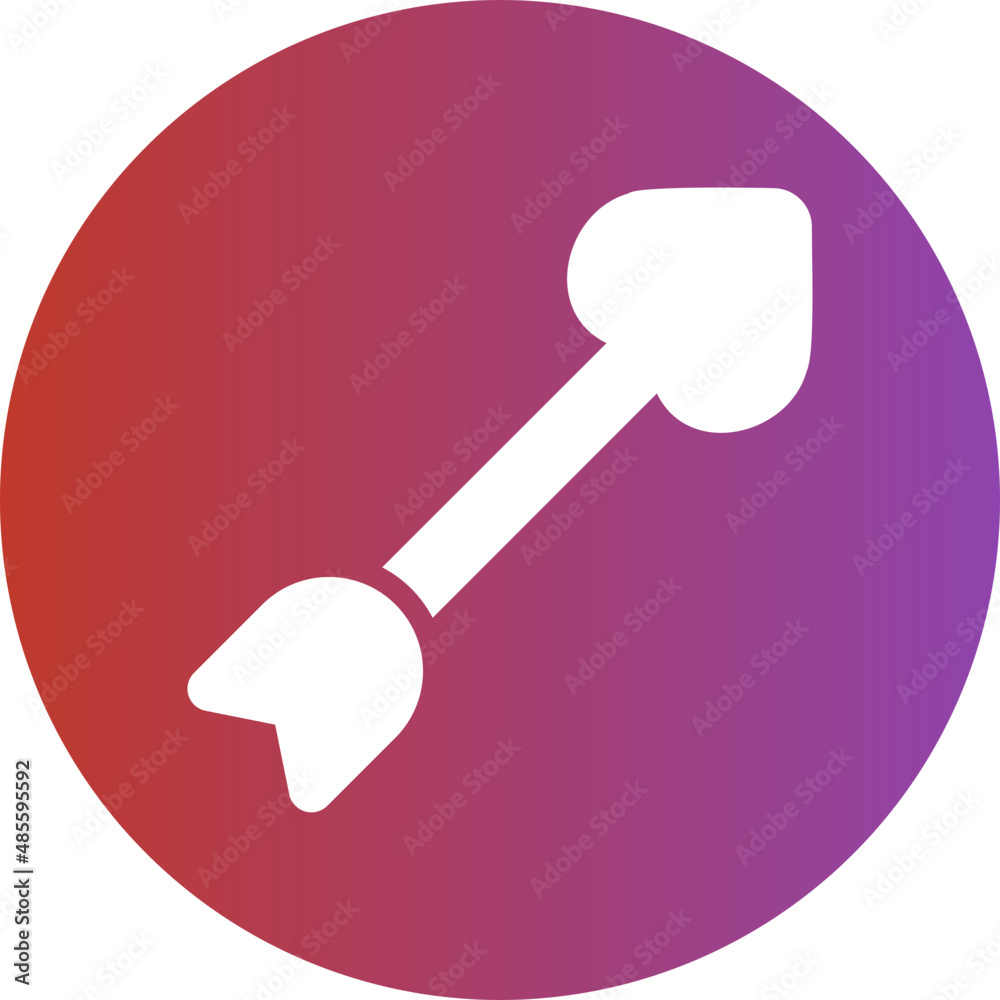 cupid gradient icon cupid gradient icon