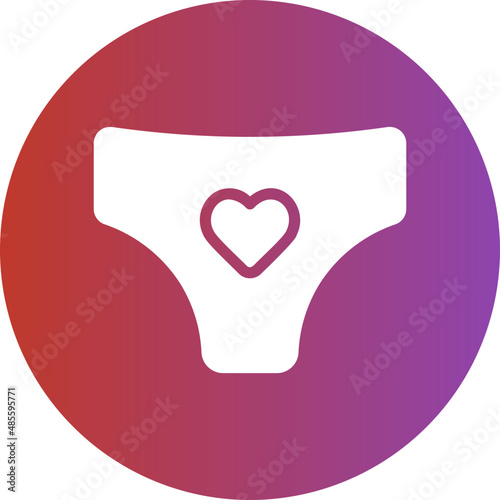 panties gradient icon