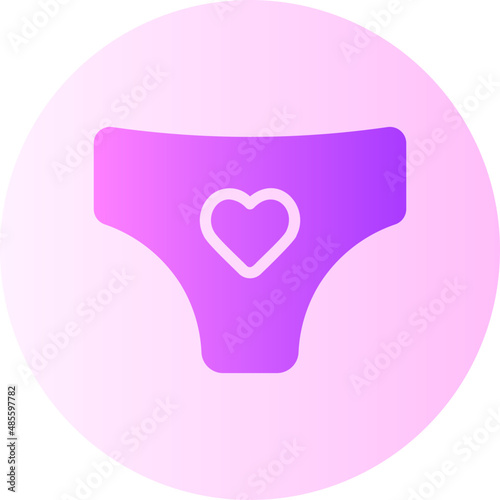 panties gradient icon