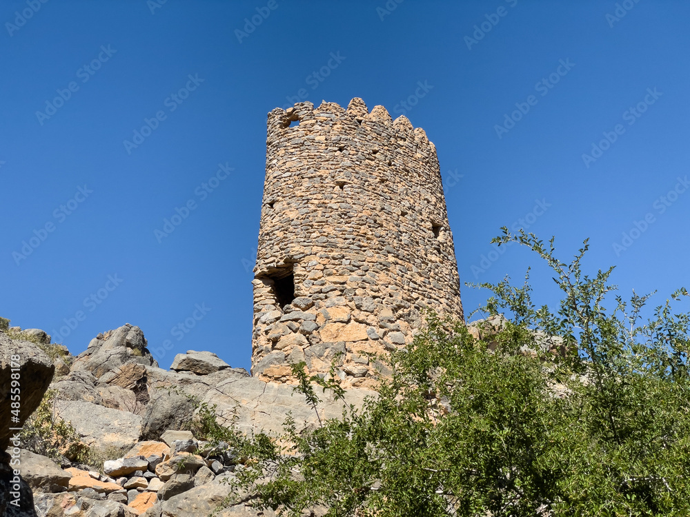 Birkat Al Mouz village from Oman old tower
