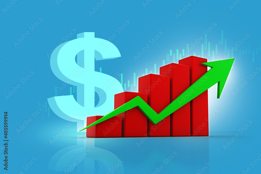 3d rendering Stock market online business concept. business Graph
3d rendering Stock market online business concept. business Graph