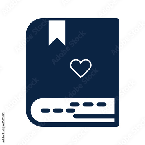 Bookmark and Hand Book favorites icon