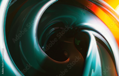 3d abstract futuristic Renders