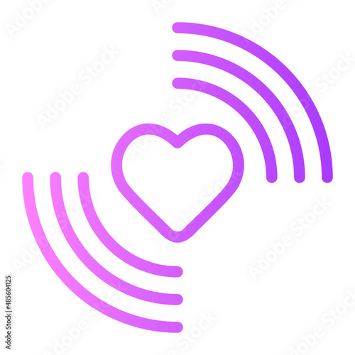 signal gradient icon