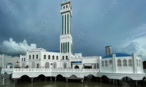 floating mosque in penang malaysia