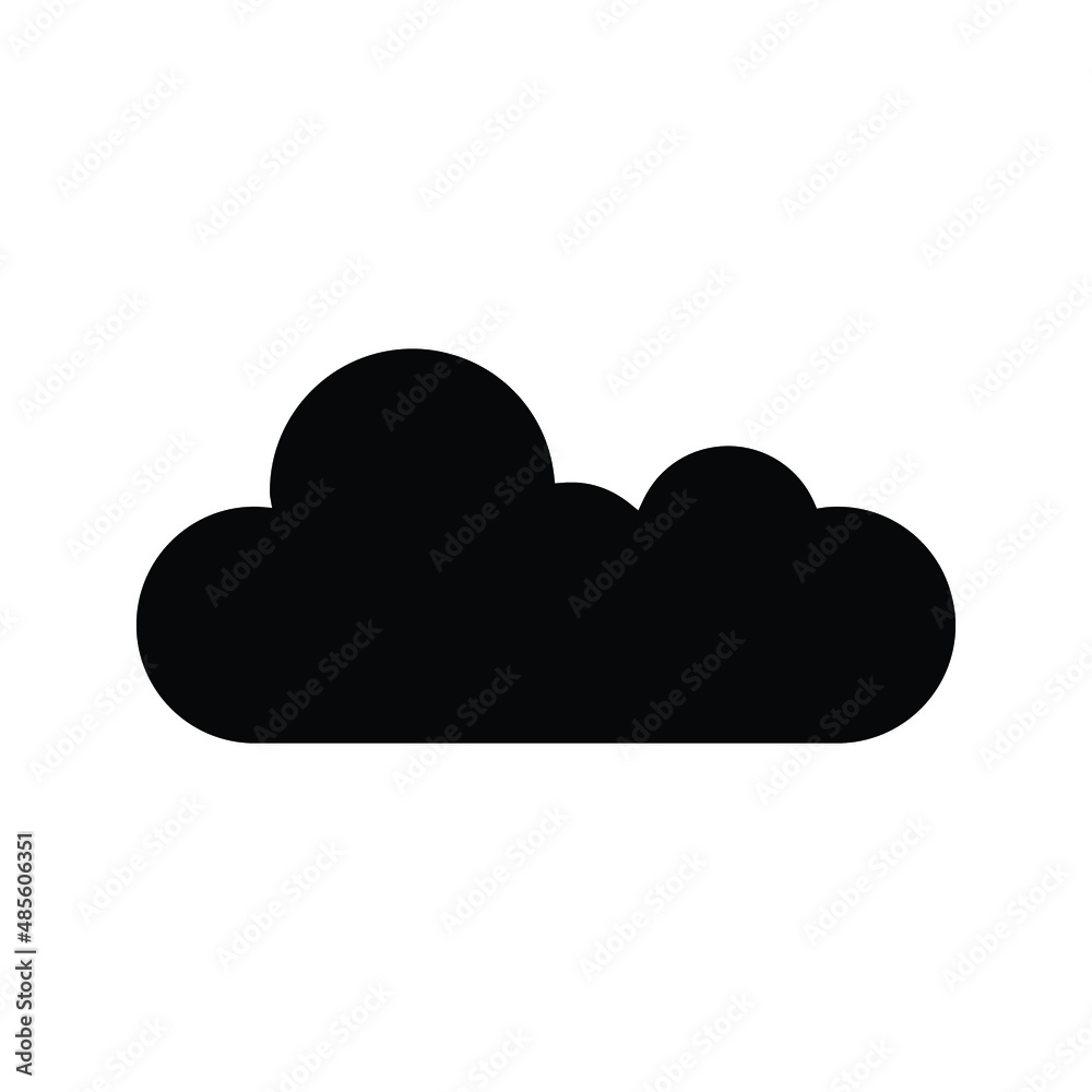 Cloud icon, vector illustration. Flat design style
on white background
Cloud icon, vector illustration. Flat design style
on white background