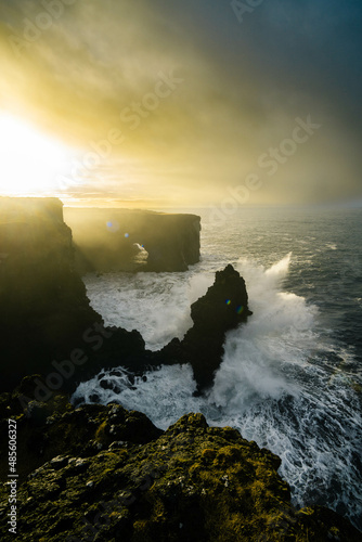 Wild and spectacular landscape of Iceland