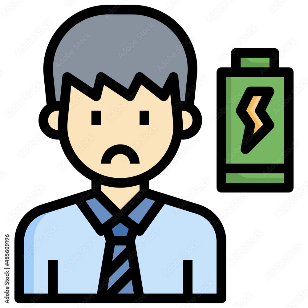 TIRED filled outline icon,linear,outline,graphic,illustration TIRED filled outline icon,linear,outline,graphic,illustration