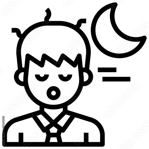 OVERTIME line icon,linear,outline,graphic,illustration