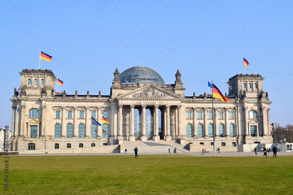 House of Representatives Berlin, Germany;  Berliner Reichstag, 