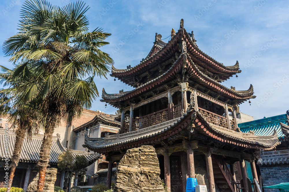 Amazing landmark in the historical city of Xi'An, ancient capital of China Amazing landmark in the historical city of Xi'An, ancient capital of China