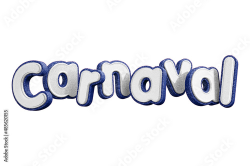 3D carnival logo