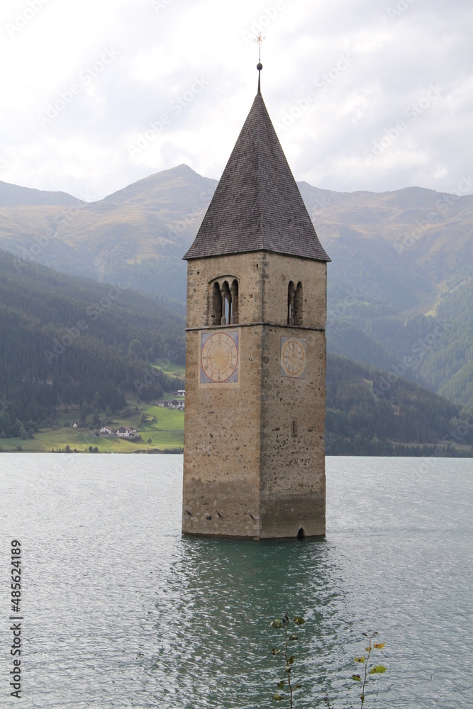 Der Turm im Reschensee