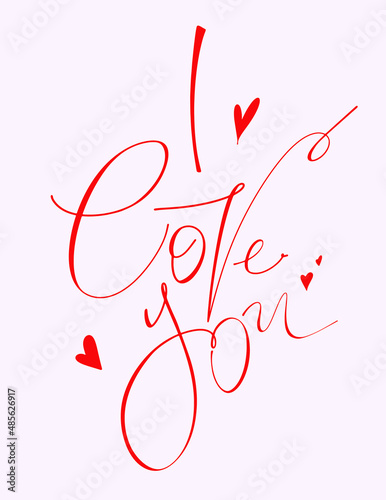 valentine hearts background valentines day red love romance background elements design vector heart words calligraphy