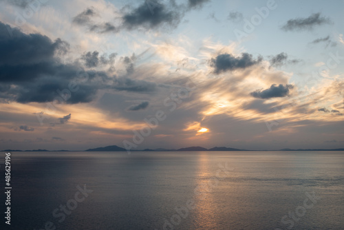 sunset seen over isle of  harris © Cavan