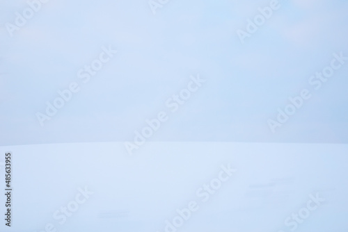 Snowy hill (abstract background)