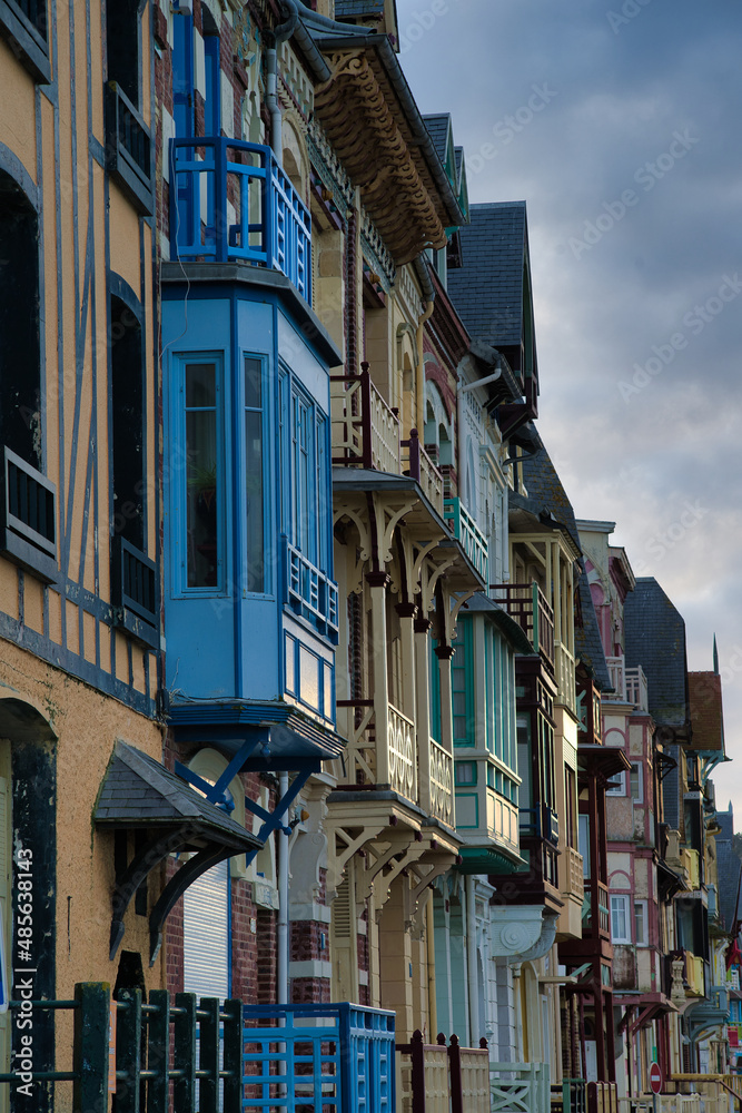 Fototapeta premium Maisons normandes