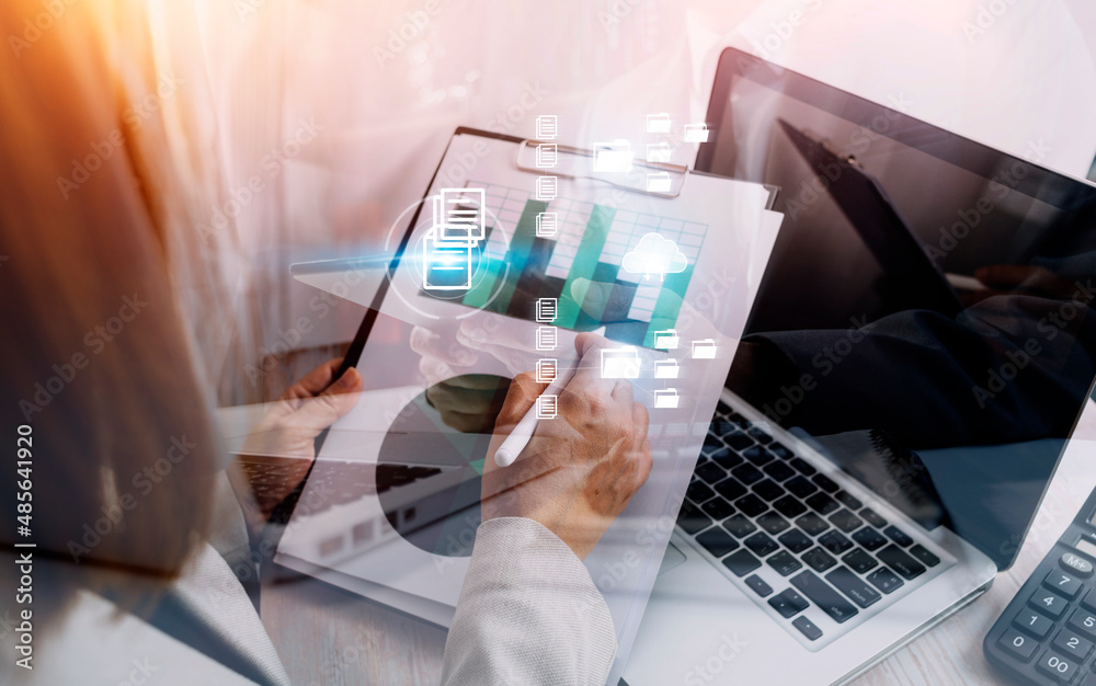 Document Management System (DMS), online documentation database and process automation to efficiently manage files, knowledge and documentation in enterprise with ERP. Corporate business technology. Document Management System (DMS), online documentation database and process automation to efficiently manage files, knowledge and documentation in enterprise with ERP. Corporate business technology.
