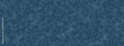 Banner of random blurred texture Prussian blue color. Random pattern background. Texture Prussian blue color pattern background.